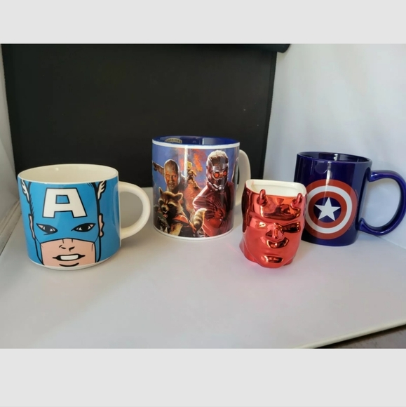 NWOT 4 Marvel/Disney/ Captain America, Dare Devil, Guardians of the GalaxyMugs - Picture 7 of 12